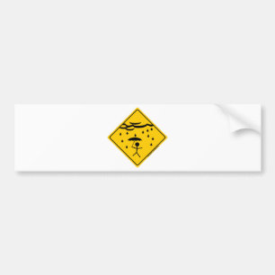 Adesivo Para Carro Mercadoria e roupa do aviso do tempo da chuva