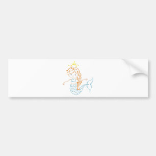 Adesivo Para Carro Mermaid Fairy