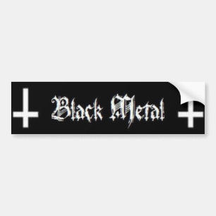 Adesivo Para Carro Metal preto