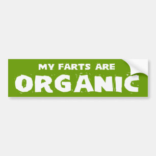ADESIVO PARA CARRO MEU FARTS É ORGÂNICO