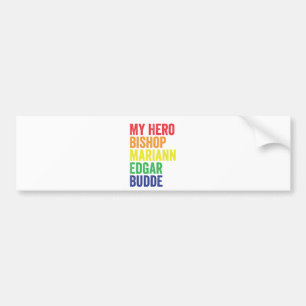 Adesivo Para Carro Meu Herói Bispo Mariann Edgar Budde Trans LGBT