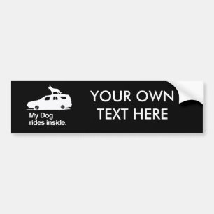 Adesivo Para Carro Meu interior dos passeios do cão - .png