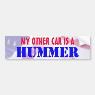 Adesivo Para Carro Meu outro carro é Hummer