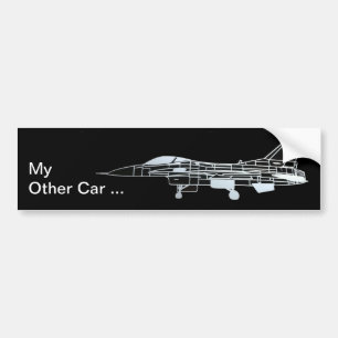 Adesivo Para Carro Meu outro carro é um F-16