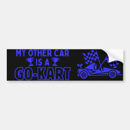 Adesivo Para Carro Meu Outro Carro É Um KART