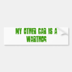 Adesivo Para Carro Meu outro carro é um warthog
