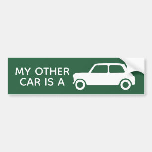 Adesivo Para Carro Meu outro carro é verde