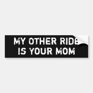 Adesivo Para Carro Meu outro passeio é sua mamã