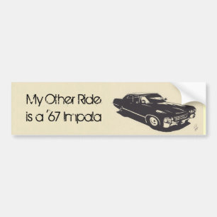 Adesivo Para Carro Meu outro passeio é 'um autocolante no vidro