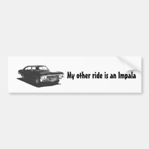 Adesivo Para Carro Meu outro passeio é um Impala