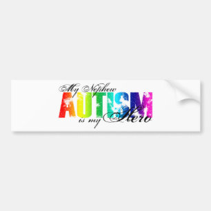 Adesivo Para Carro Meu sobrinho meu herói - autismo
