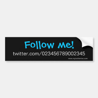 Adesivo Para Carro Meu T do Twitter - autocolante no vidro traseiro