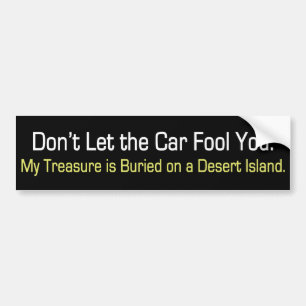 Adesivo Para Carro Meu tesouro Bumpersticker