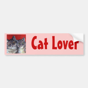 Adesivo Para Carro Meus gatos de gato malhado bonitos