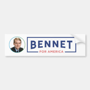 Adesivo Para Carro Michael Bennet para o Presidente 2020