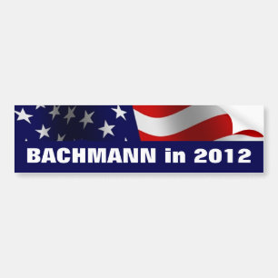 Adesivo Para Carro Michele Bachmann em 2012