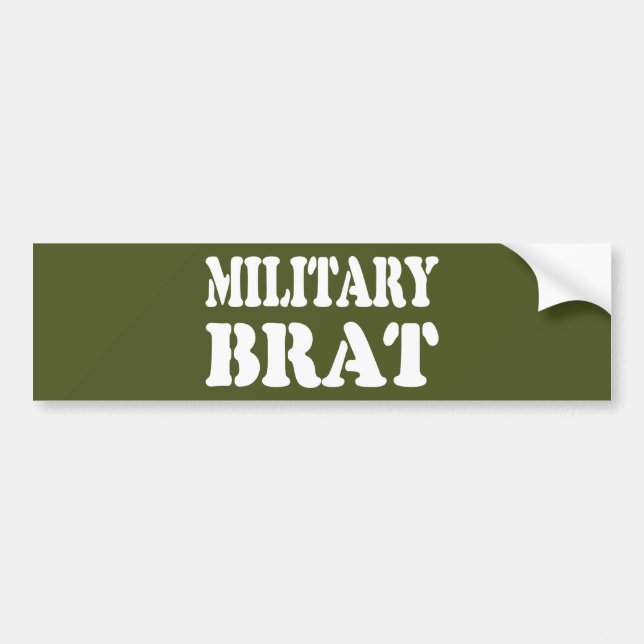 ADESIVO PARA CARRO MILITAR BRAT (Frente)
