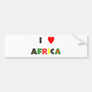 Adesivo Para Carro "Mim autocolante no vidro traseiro de África do