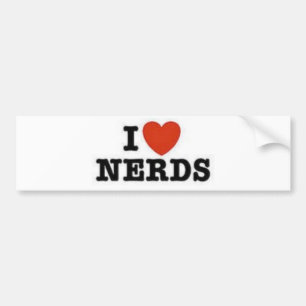 Adesivo Para Carro Mim autocolante no vidro traseiro dos nerd do