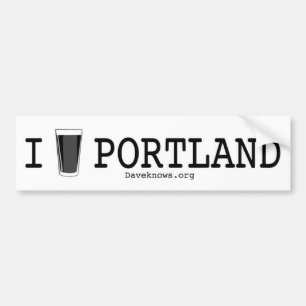 Adesivo Para Carro Mim cerveja Portland