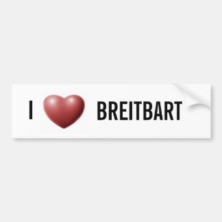 Adesivo Para Carro Mim coração Breitbart