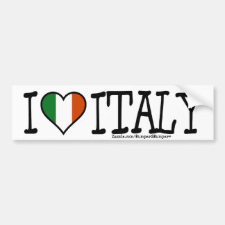 ADESIVO PARA CARRO MIM CORAÇÃO ITALIA
