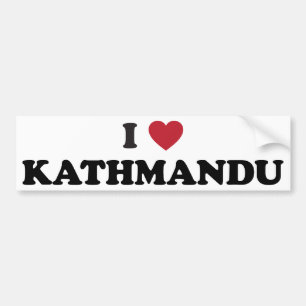 Adesivo Para Carro Mim coração kathmandu Nepal