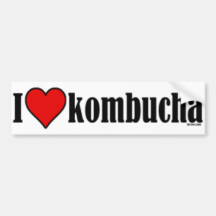 Adesivo Para Carro Mim coração Kombucha