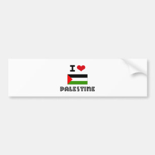 ADESIVO PARA CARRO MIM CORAÇÃO PALESTINA
