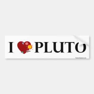 Adesivo Para Carro Mim (coração) Pluto