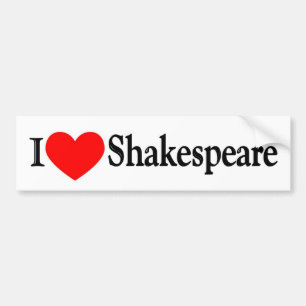 Adesivo Para Carro Mim coração Shakespeare