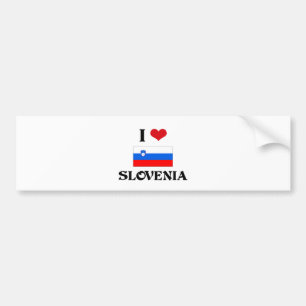 ADESIVO PARA CARRO MIM CORAÇÃO SLOVENIA