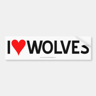 Adesivo Para Carro Mim lobos do coração