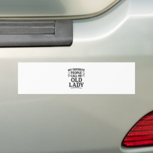 Adesivo Para Carro Minha Gente Favorita Me Chama Vovó Senhora Idosa