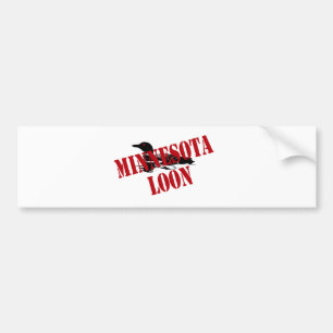 Adesivo Para Carro Minnesota Loon