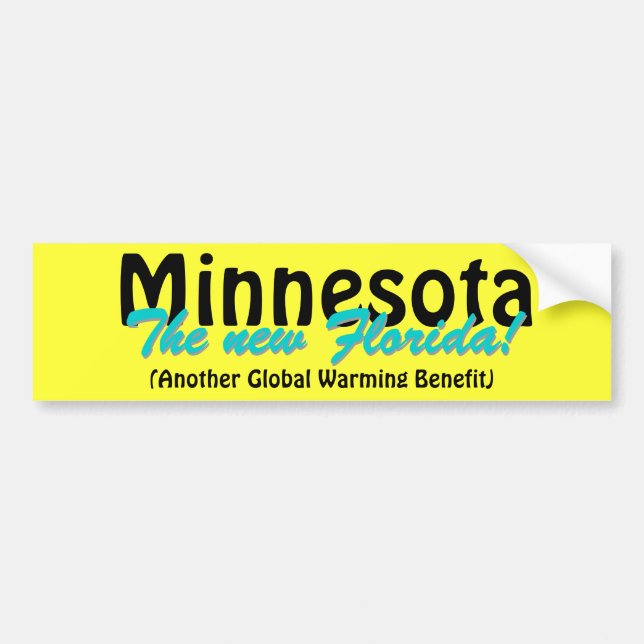 Adesivo Para Carro Minnesota o Florida novo (Frente)