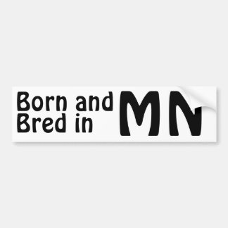 Adesivo Para Carro Minnesota produziu a etiqueta (abundante)
