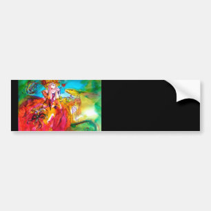 Adesivo Para Carro MIRANDOLINA / Máscaras de carnaval venezianas
