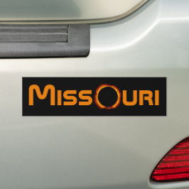 Adesivo Para Carro Missouri 2024 Eclipse Solar Total
