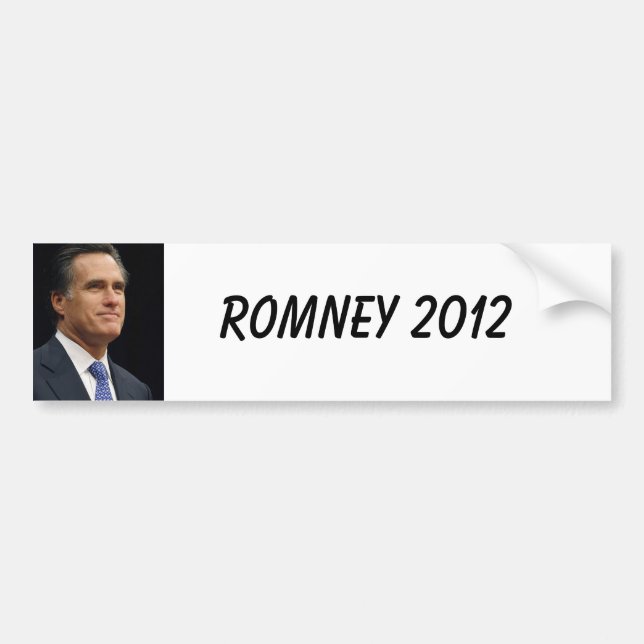 Adesivo Para Carro Mitt Romney (Frente)