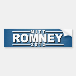 Adesivo Para Carro Mitt Romney 2012