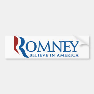 Adesivo Para Carro Mitt Romney 2012