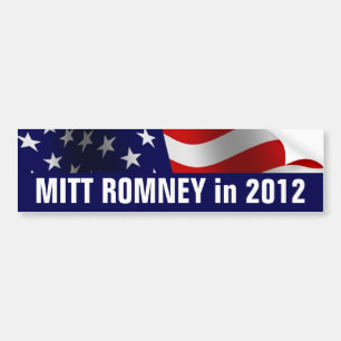 Adesivo Para Carro Mitt Romney em 2012