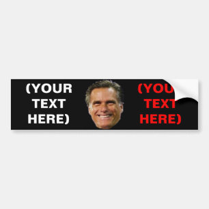 Adesivo Para Carro Mitt Romney - faça seu próprio autocolante no