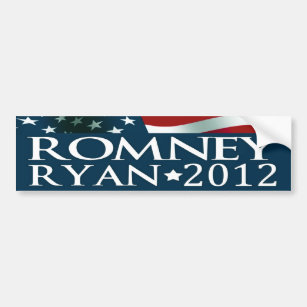 Adesivo Para Carro Mitt Romney Paul Ryan Election 2012