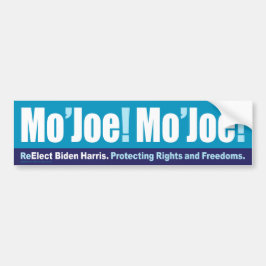 Adesivo Para Carro Mo Joe! Mo Joe! - ReElect Biden-Harris