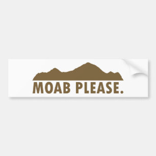 Adesivo Para Carro Moab, por favor