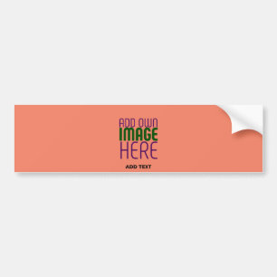 ADESIVO PARA CARRO MODELO DE TEXTO DE IMAGEM LARANJA CORAL EDITÁVEL M