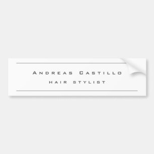 Adesivo Para Carro Moderno profissional minimalista