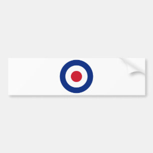 Adesivo Para Carro Modificação - Roundel clássico - alvo do tiro a